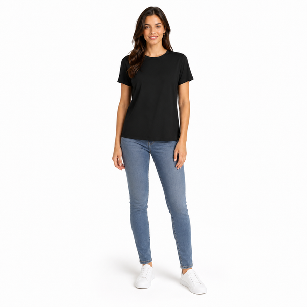 Playera Básica Cuello Redondo