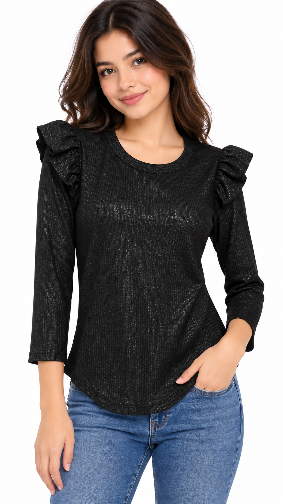 Blusa para Mujer Manga Larga Olán